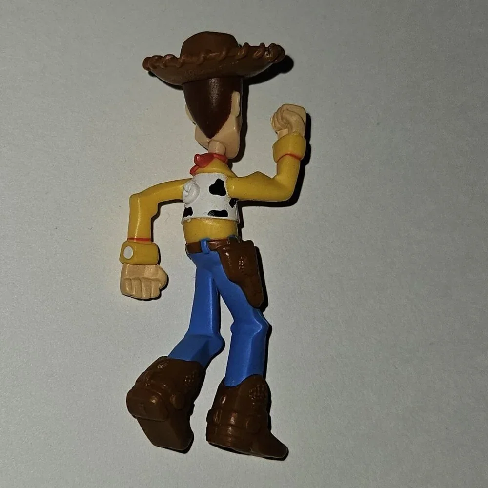 4 Disney Toy Story Woody Cowboy Figures Lot Cake Topper Small 3
